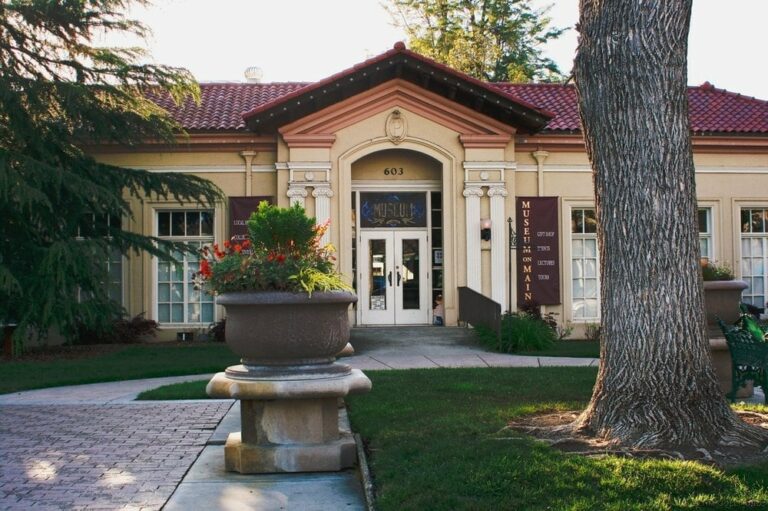 Entrance of Museum on Main